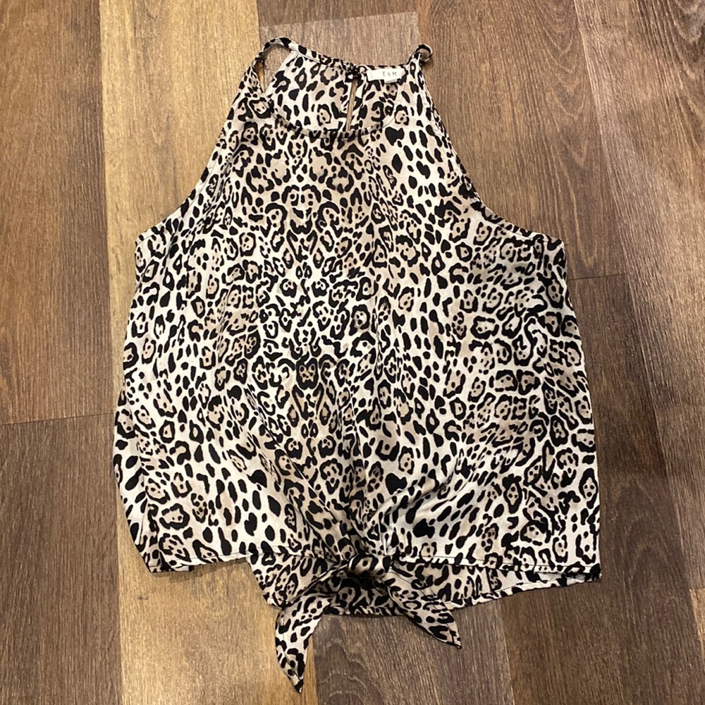 Leopard Tank top